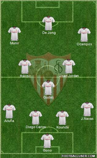 Sevilla F.C., S.A.D. Formation 2020