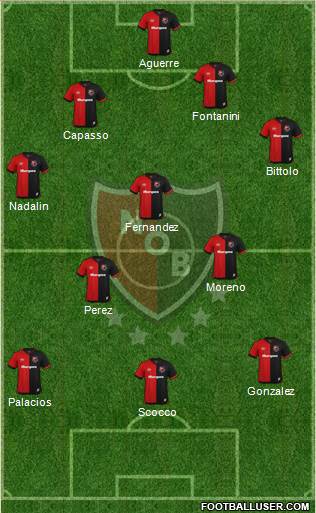 Newell's Old Boys football formation