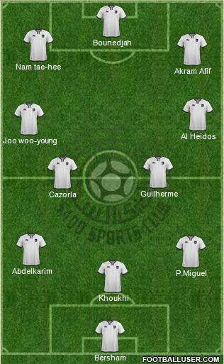 Al-Sadd Sports Club Formation 2020