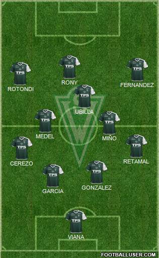 CD Santiago Wanderers S.A.D.P. Formation 2020