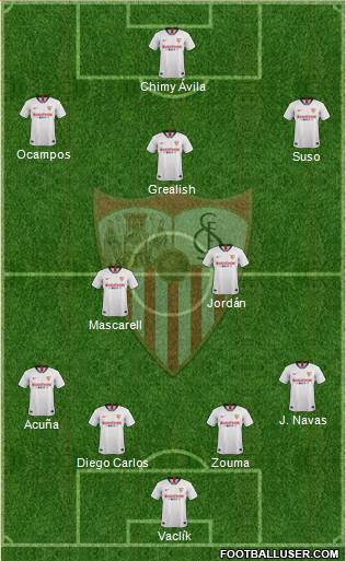 Sevilla F.C., S.A.D. Formation 2020