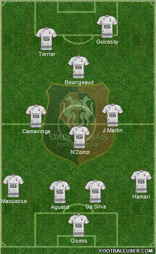 Stade Rennais Football Club Formation 2020