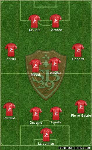 Stade Brestois 29 Formation 2020