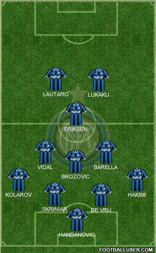 F.C. Internazionale Formation 2020