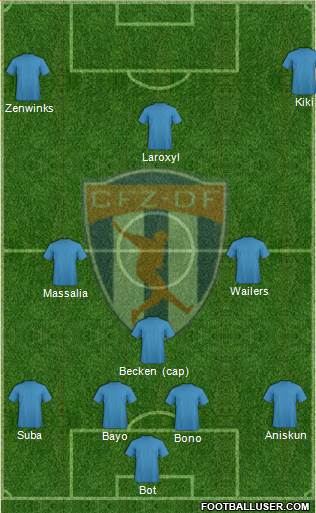 CF Zico de Brasília SE Formation 2020