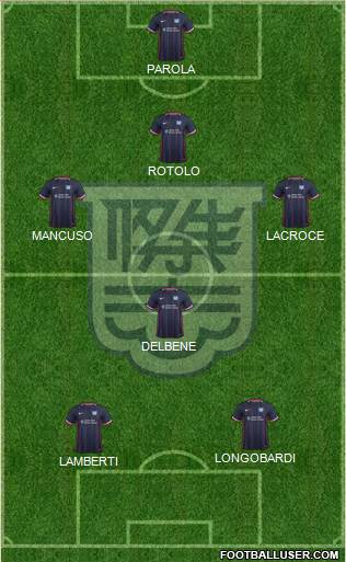 Kitchee Sports Club Formation 2020