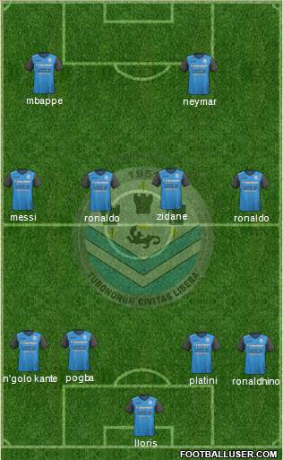 Tours Football Club Formation 2020