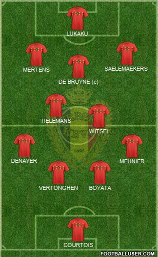 Belgium Formation 2020