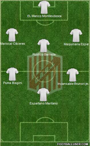 9 de Julio Formation 2020