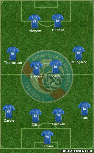 Racing Club de Strasbourg-Football Formation 2020