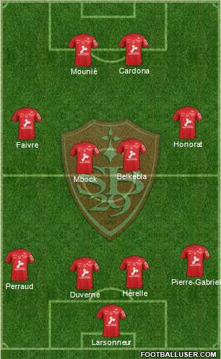 Stade Brestois 29 Formation 2020