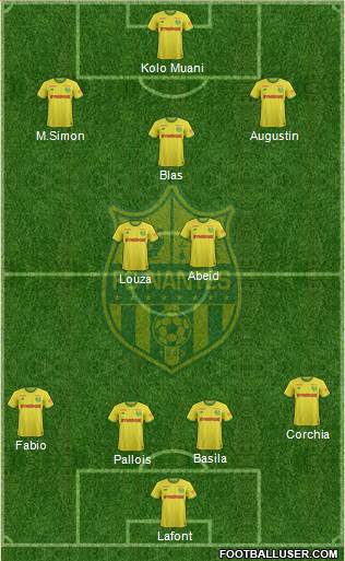 FC Nantes Formation 2020