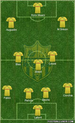 FC Nantes Formation 2020
