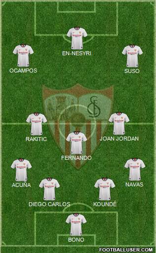 Sevilla F.C., S.A.D. Formation 2020