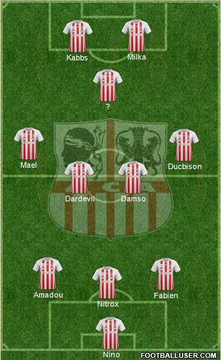 Athletic Club Ajaccien Football football formation