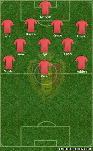 Belgium Formation 2020