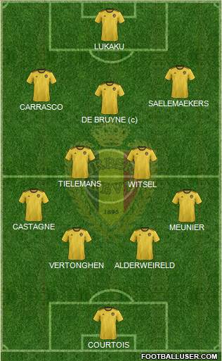 Belgium Formation 2020