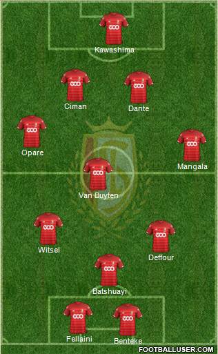 R Standard de Liège football formation