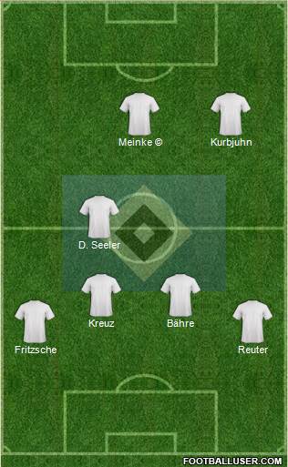 Hamburger SV football formation