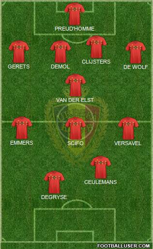 Belgium Formation 2021