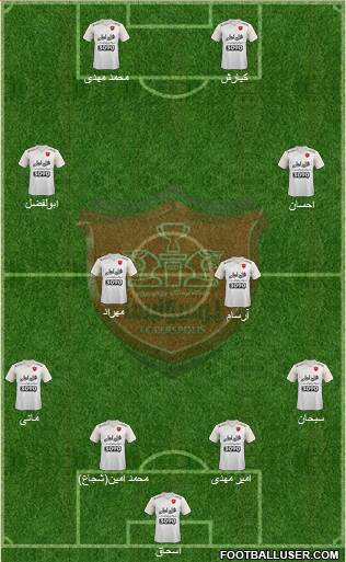 Persepolis Tehran Formation 2021