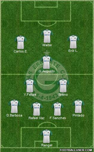 Goiás EC football formation