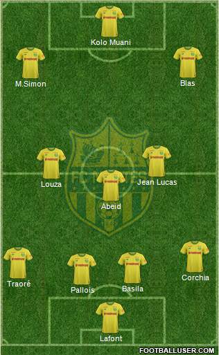 FC Nantes Formation 2021
