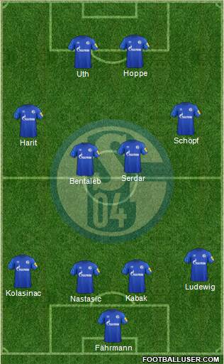 FC Schalke 04 football formation