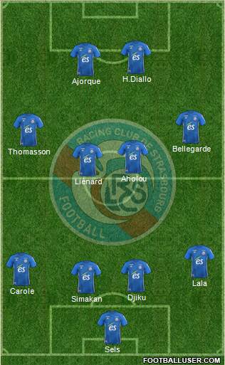 Racing Club de Strasbourg-Football Formation 2021