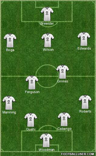 Swansea City Formation 2021