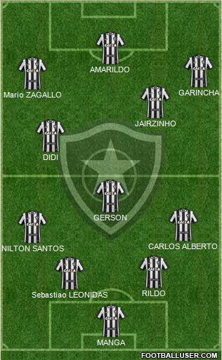Botafogo FR Formation 2021