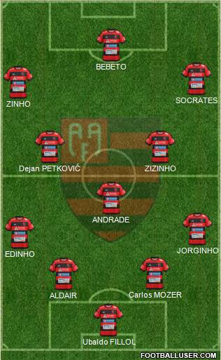AA Flamengo Formation 2021