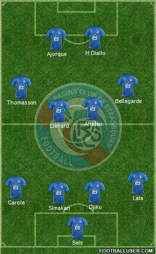 Racing Club de Strasbourg-Football Formation 2021