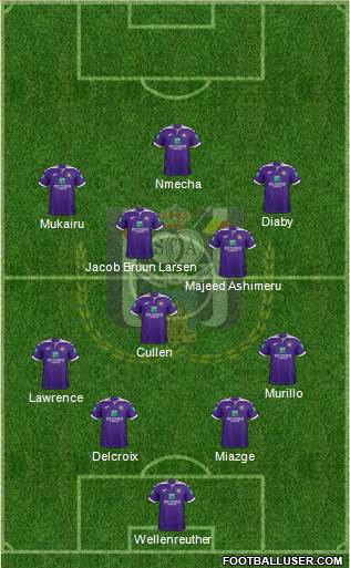 RSC Anderlecht Formation 2021