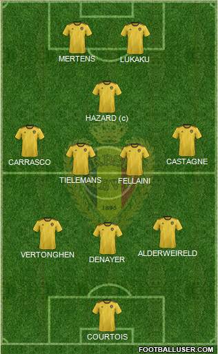 Belgium Formation 2021