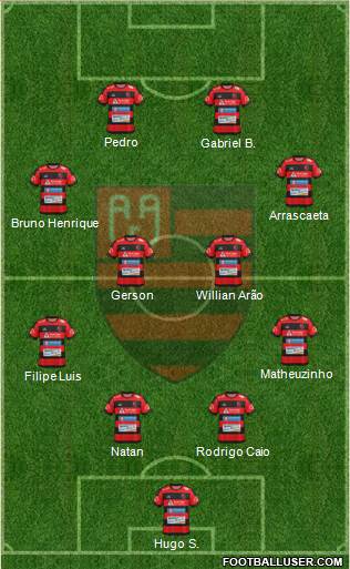 AA Flamengo Formation 2021