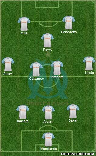 Olympique de Marseille Formation 2021