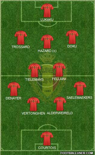 Belgium Formation 2021