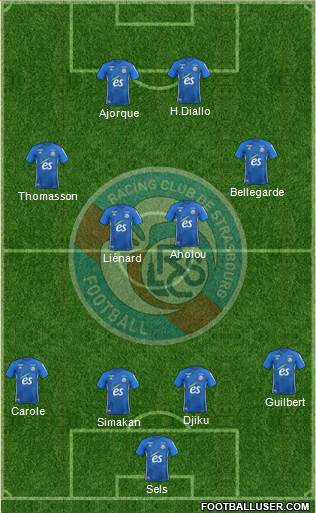 Racing Club de Strasbourg-Football Formation 2021