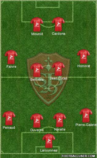 Stade Brestois 29 Formation 2021