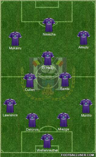 RSC Anderlecht Formation 2021