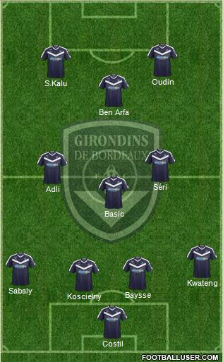 FC Girondins de Bordeaux Formation 2021