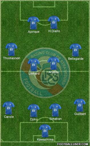 Racing Club de Strasbourg-Football Formation 2021