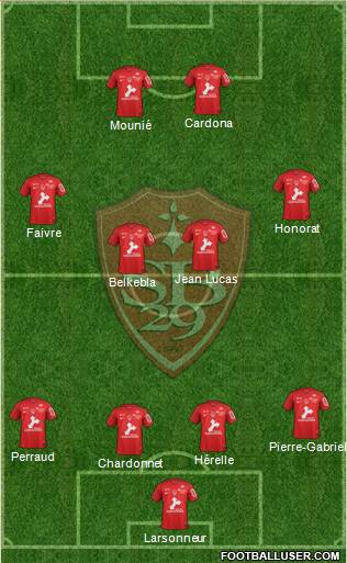 Stade Brestois 29 Formation 2021