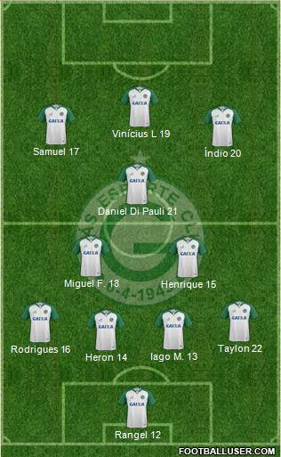 Goiás EC football formation