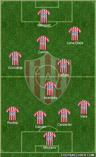 Unión de Santa Fe Formation 2021
