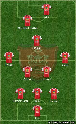 Persepolis Tehran Formation 2021