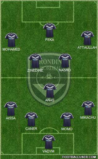 FC Girondins de Bordeaux Formation 2021
