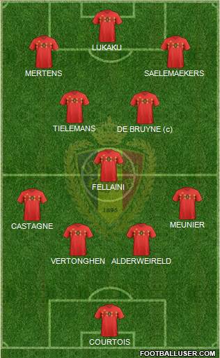 Belgium Formation 2021
