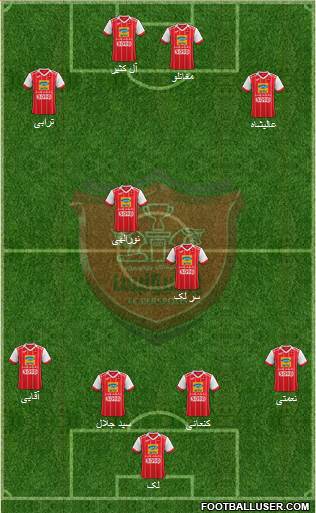 Persepolis Tehran Formation 2021